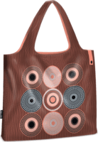 Ars Una African Sun Összehajtogatható Bevásárlótáska 22L - Barna mintás