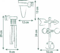 Smoby Life Játszóház kiegészítő időjárásállomás