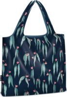 Ars Una Eucalyptus Összehajtogatható Bevásárlótáska 22L - Kék virág mintás