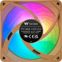 Thermaltake CT140 PWM 140x140x25mm EX ARGB Sync PC Rendszerhűtő ventilátor 3db - Homokkő