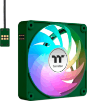 Thermaltake CT140 PWM 140x140x25mm EX ARGB Sync PC Rendszerhűtő ventilátor 3db - Sötétzöld