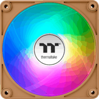 Thermaltake CT120 PWM 120x120x25mm EX ARGB Sync PC Rendszerhűtő ventilátor 3db - Homokkő