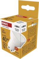 Emos Basic LED izzó 5,2W 450lm 4000K GU10 - Természetes fehér