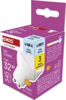 Emos Classic MR16 LED izzó 3W 345lm 6500K GU10 - Hideg fehér
