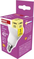 Emos Classic R50 LED izzó 4,2W 470lm 2700K E14 - Meleg fehér