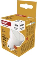 Emos Basic MR16 LED izzó 2,9W 250lm 4000K GU10 - Természetes fehér