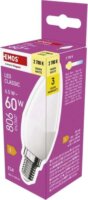 Emos Classic LED Gyertya izzó 6,5W 806lm 2700K E14 - Meleg fehér