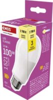 Emos Classic A60 LED izzó 13W 1521lm 2700K E27 - Meleg fehér