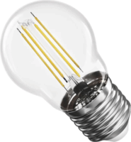 Emos Filament Mini Globe LED izzó 3,4W 470lm 2700K E27 - Meleg fehér