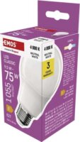 Emos Classic A60 LED izzó 9,5W 1055lm 4000K E27 - Természetes fehér