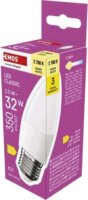 Emos Classic LED Gyertya izzó 2,5W 350lm 2700K E27 - Meleg fehér