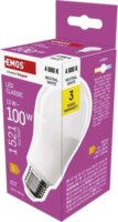 Emos Classic A60 LED izzó 13W 1521lm 4000K E27 - Természetes fehér