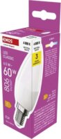 Emos Classic LED Gyertya izzó 6,5W 806lm 4000K E14 - Természetes fehér
