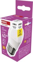 Emos Classic Mini Globe LED izzó 6,5W 806lm 4000K E27 - Természetes fehér