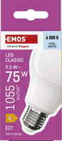Emos Classic A60 LED izzó 9,5W 1055lm 6500K E27 - Hideg fehér