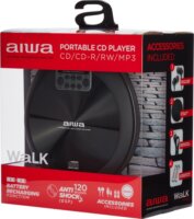 Aiwa PCD-810BK Discman hordozható CD lejátszó - Fekete