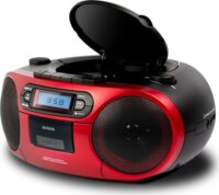 Aiwa BBTC-550RD Boombox Hordozható rádiós CD lejátszó - Piros