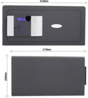 Rottner Safe Prestige Lap egyfalú bútorszéf - Szürke