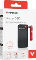 Verbatim 1TB Pocket SSD USB 3.2 Gen 2 Külső SSD - Fekete