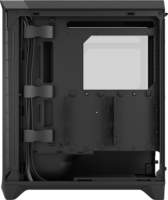 Fractal Design Meshify 3 TG Light Tint Midi Torony Számítógépház + 3db 140mm ventilátor - Fekete