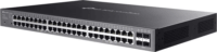 TP-Link SG3452XMPP Omada Fémházas Managed 48-port Gigabit Rack Poe+/PoE++ Switch