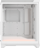 Fractal Design Meshify 3 Ambience Pro RGB Midi Torony Számítógépház + 3db 140 mm ARGB ventilátor - Fehér