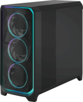 Fractal Design Meshify 3 XL Ambience Pro RGB Full Tower Számítógépház + 3db 140mm ARGB ventilátor - Fekete
