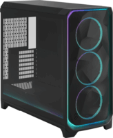 Fractal Design Meshify 3 XL Ambience Pro RGB Full Tower Számítógépház + 3db 140mm ARGB ventilátor - Fekete
