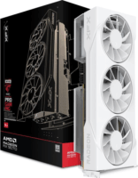 XFX Radeon RX 9070 Swift White Triple Fan Gaming Edition 16GB OC GDDR6