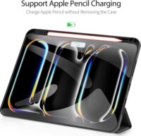 Dux Ducis Domo Series Apple iPad Pro 11 (2024) Trifold Tok - Fekete