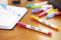 Sharpie 2138233 S-Note Dekormarker készlet - Vegyes színek (12 db / csomag)