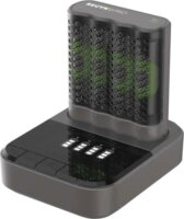 GP B50460D P461 4x AA / AAA NiMH Akkumulátor töltő dokkolóval + 4db ReCyko Pro elem