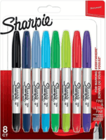 Sharpie 2065409 Twin Tip Dekormarker készlet - Vegyes színek (8 db / csomag)