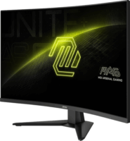 MSI 31,5" MAG 325CQF 16:9 WQHD Rapid VA Ívelt Gaming Monitor - Fekete