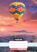 Nebulo 32 lapos A5 négyzetrácsos füzet - Többajta