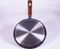 TOO KT-419 pizza és palacsintasütő serpenyő 24 cm - Fekete