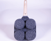 TOO KT-420 Multifunkciós 4 részes serpenyő 18,5 cm - Szürke