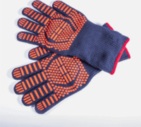 TOO KT-393 Hő-és vágásálló kesztyű 33*17 cm - Többszínű (2db/csomag)