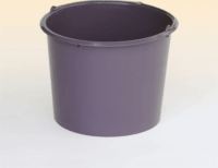 Flair 60947 Fémfüles műanyag vödör 20L - Fekete