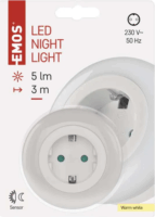 Emos P3321 Fotoszenzoros LED éjjeli fény 5 Lumen 3000k