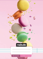 Nebuló Cuki minták 32 lapos A5 vonalas füzet - Többfajta