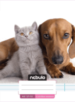 Nebuló Cuki minták 32 lapos A5 vonalas füzet - Többfajta