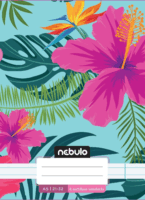 Nebuló Cuki minták 32 lapos A5 vonalas füzet - Többfajta