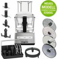 Magimix Compact C.S. 3200 XL Konyhai robotgép 1,2L / 2,2L / 2,6L 650Watt - Ezüst / Inox
