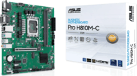 Asus H810M-C-CSM Pro DDR5 intel s1851 MicroATX Alaplap