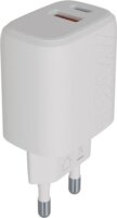 AVAX CH312W USB-A / USB-C hálózati töltő Hálózati Töltő Adapter 12W - Fehér