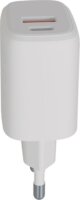 AVAX CH312W USB-A / USB-C hálózati töltő Hálózati Töltő Adapter 12W - Fehér