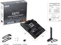 Asus X870 Max Gaming WiFi7 DDR5 AMD AM5 ATX Alaplap
