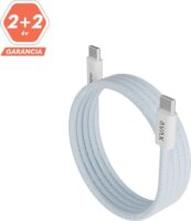 AVAX CB610LB USB-C apa - Lightning apa Adat- és töltőkábel 1m - Kék