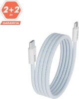AVAX CB610LB USB-C apa - Lightning apa Adat- és töltőkábel 1m - Kék